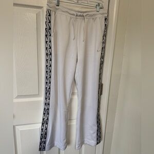 Nike White Loose Fit Pants